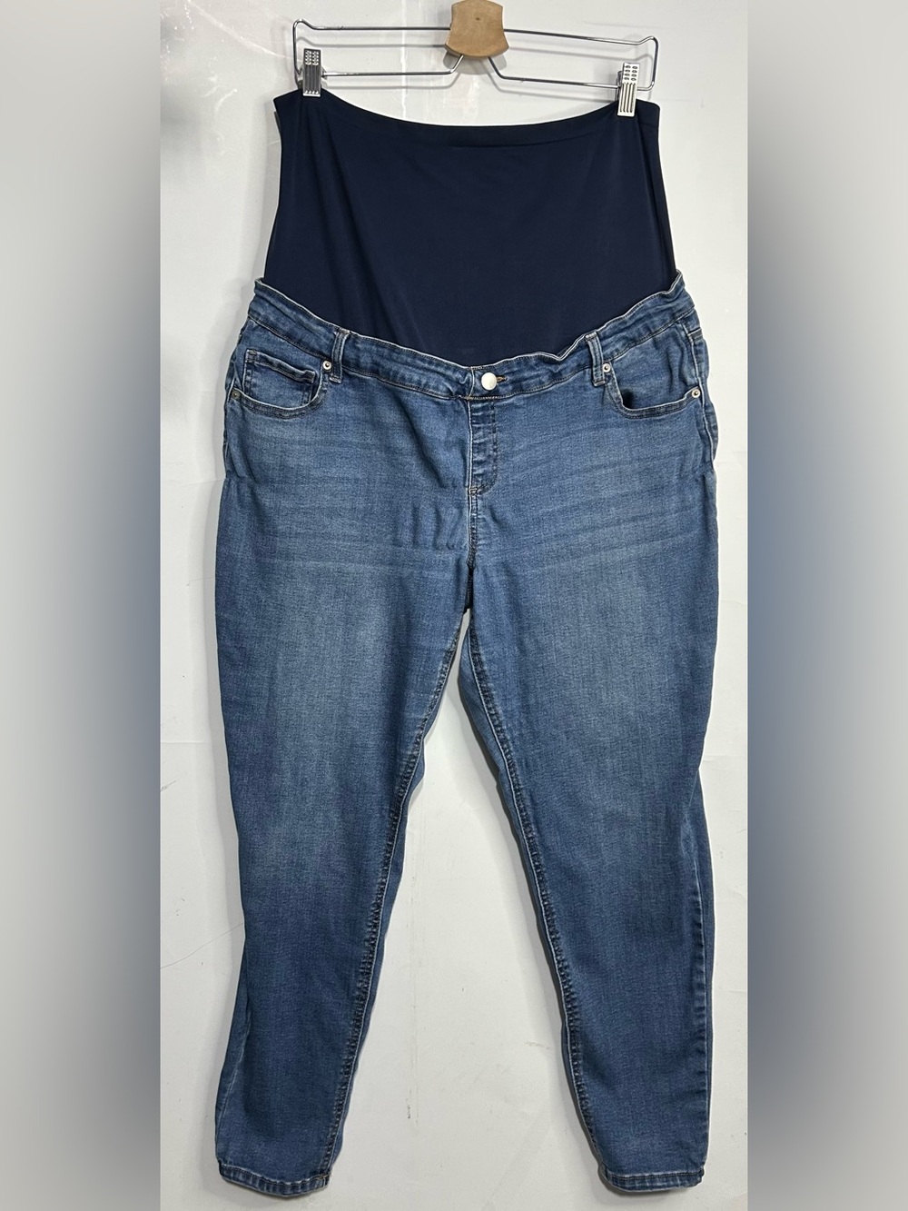 Time and Tru Denim Jeans Maternity XXL (20)